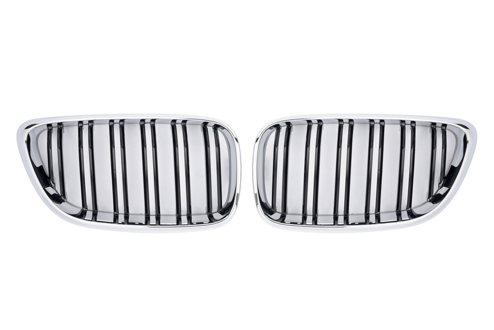 Sport Doppelsteg Nierengrill schwarz/chrom für BMW 2er F22 F23 11/2013-2021