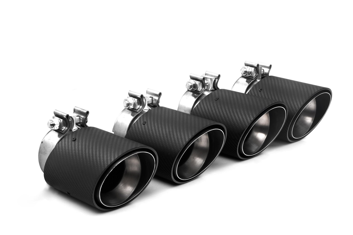 Dry Carbon Auspuffblenden / Endrohre "OEM-Style" für BMW M5 G90 & M5 G99