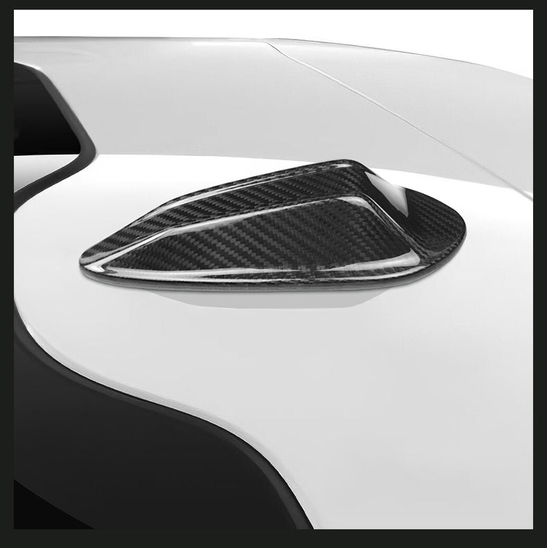 Dry Carbon "Shark Fin" Antennen Cover für BMW 3er G20 4er G22 2er G42 M2 G87 M3 G80 M4 G82