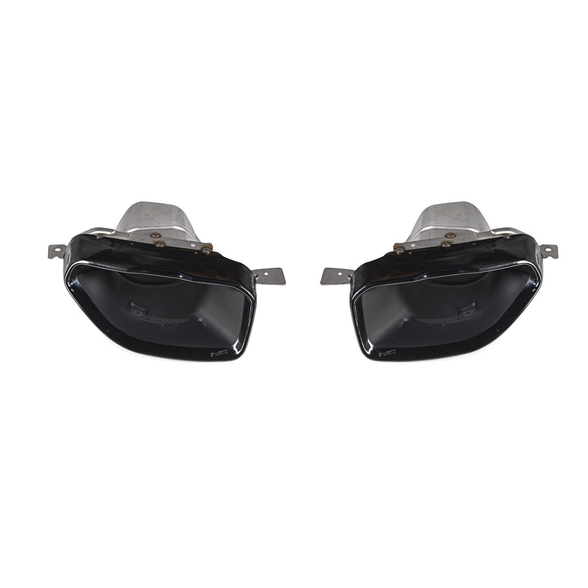 Hochglanz schwarze Auspuffblenden aus Edelstahl für BMW G42 G20 G21 G22 G23 G26 M240i M340i M440i (MDS-Diffusoren)