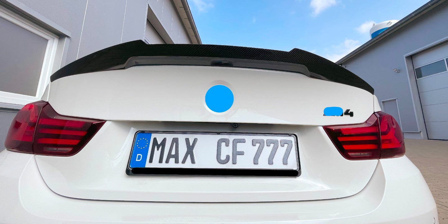 Dry Carbon Heckspoiler "Ducktail" für BMW M4 F82