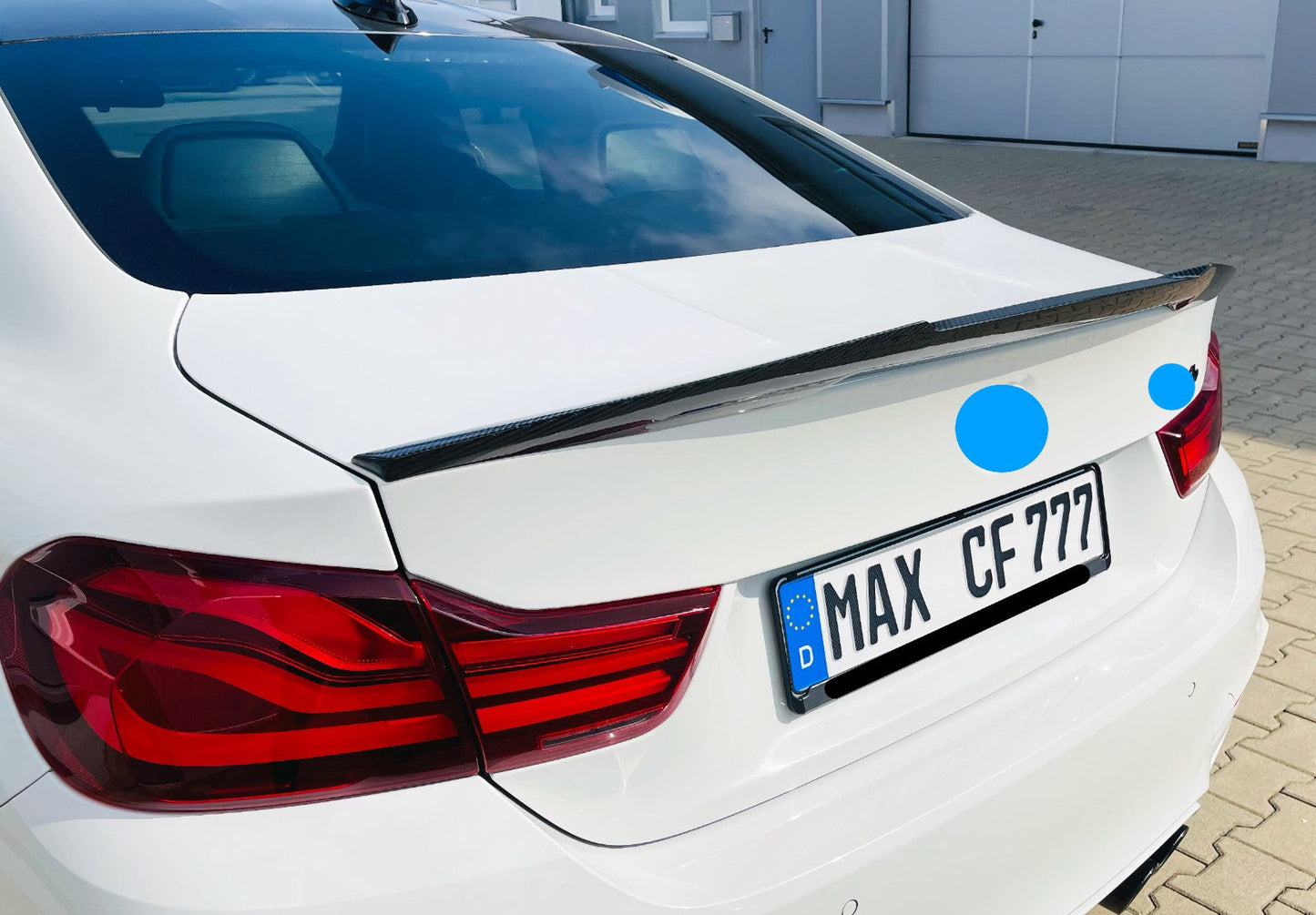 Dry Carbon Heckspoiler "Ducktail" für BMW M4 F82