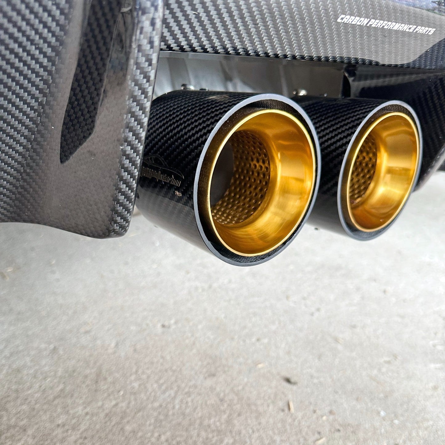 Carbon Endrohrblenden für BMW M2 M3 M4 - G8X