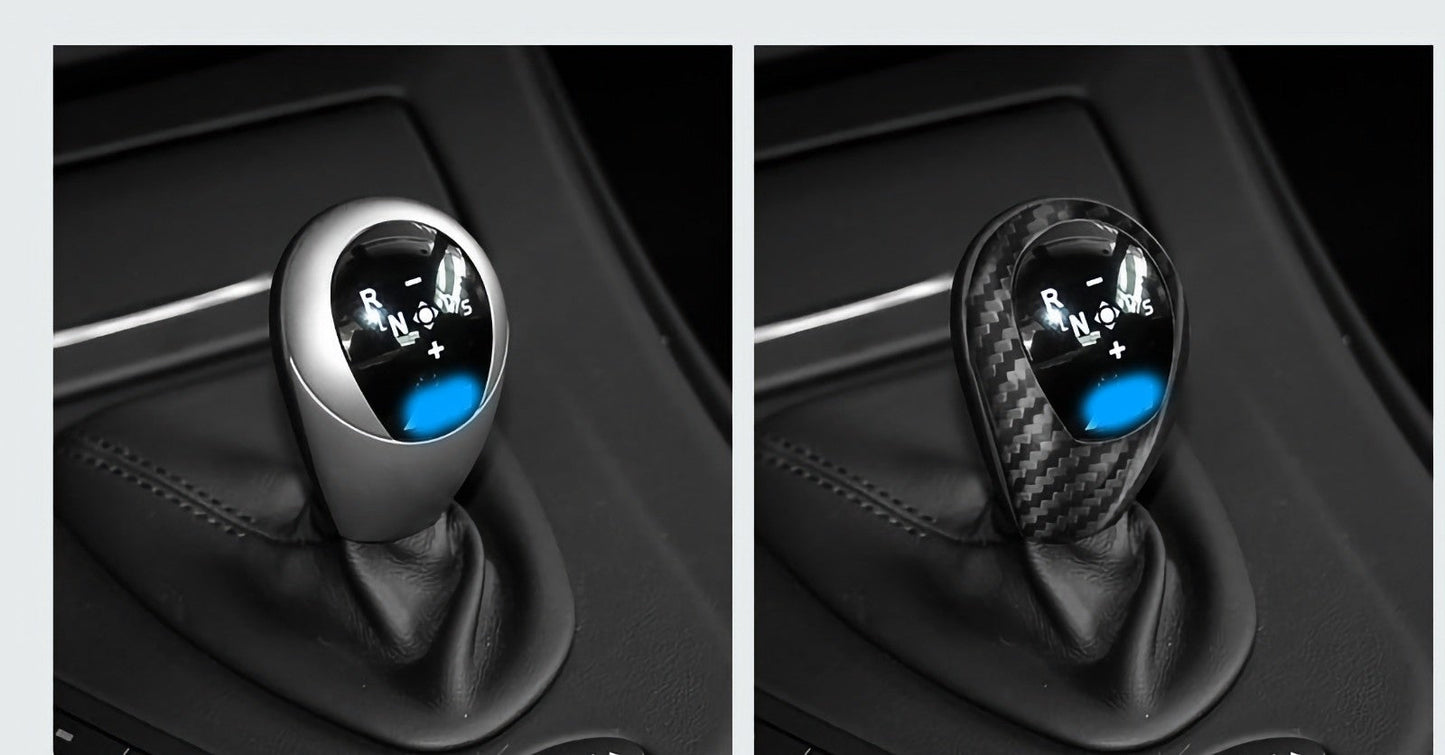 Dry Carbon Schaltknauf Blenden für BMW M3 E90 E92 E93