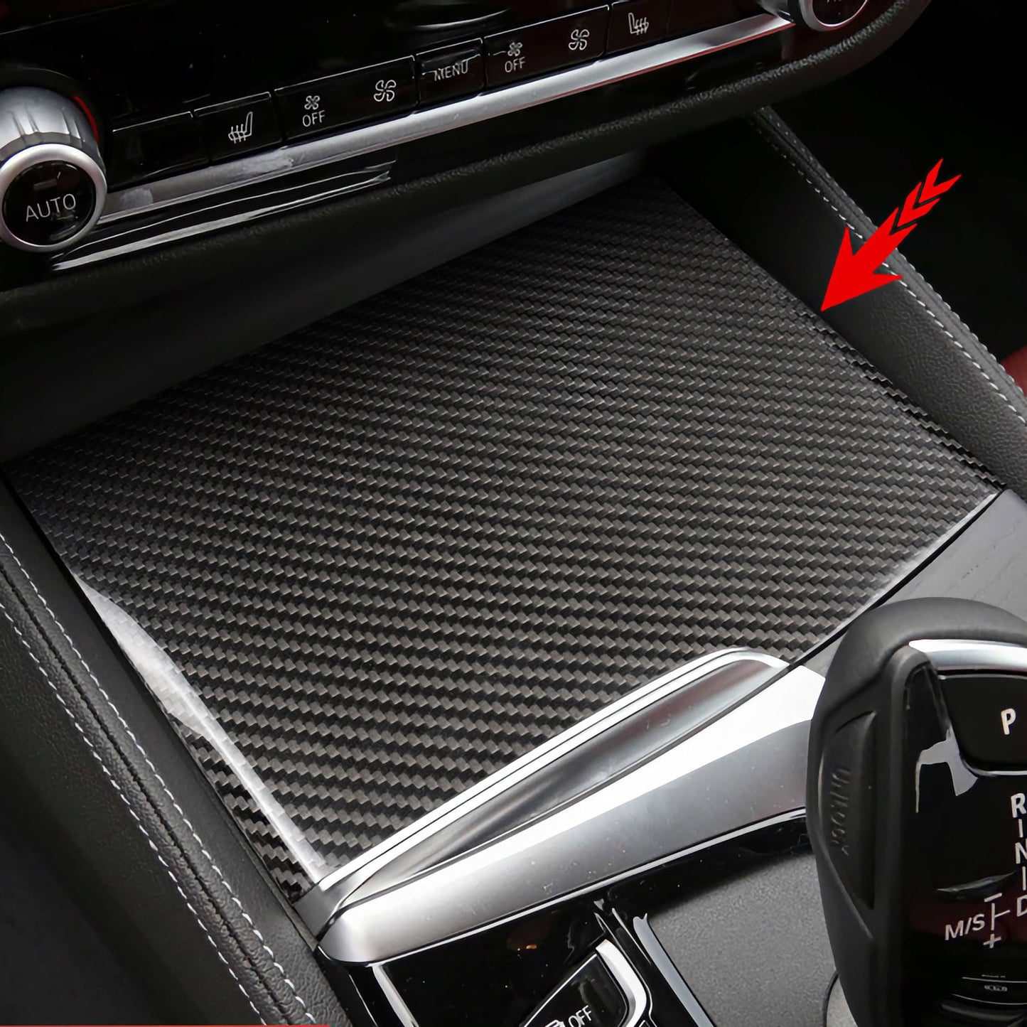 Dry Carbon Mittelkonsole für BMW 5er G30 G31 6er G32 M5 F90