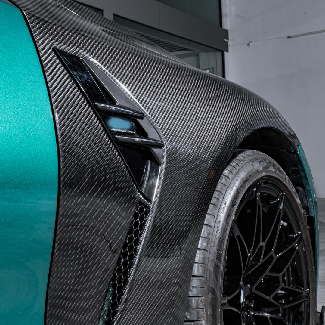 Dry Carbon Kotflügel Ersatz für BMW M3 G80 G81