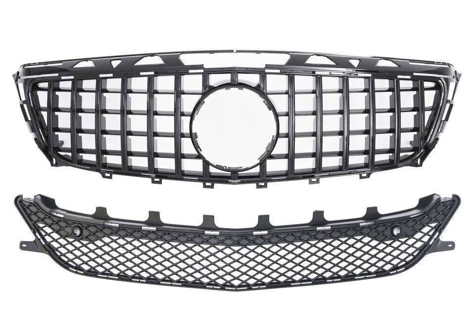Sport Panamericana GT Kühlergrill schwarz für Mercedes CLS W218 C218 X218 11-14
