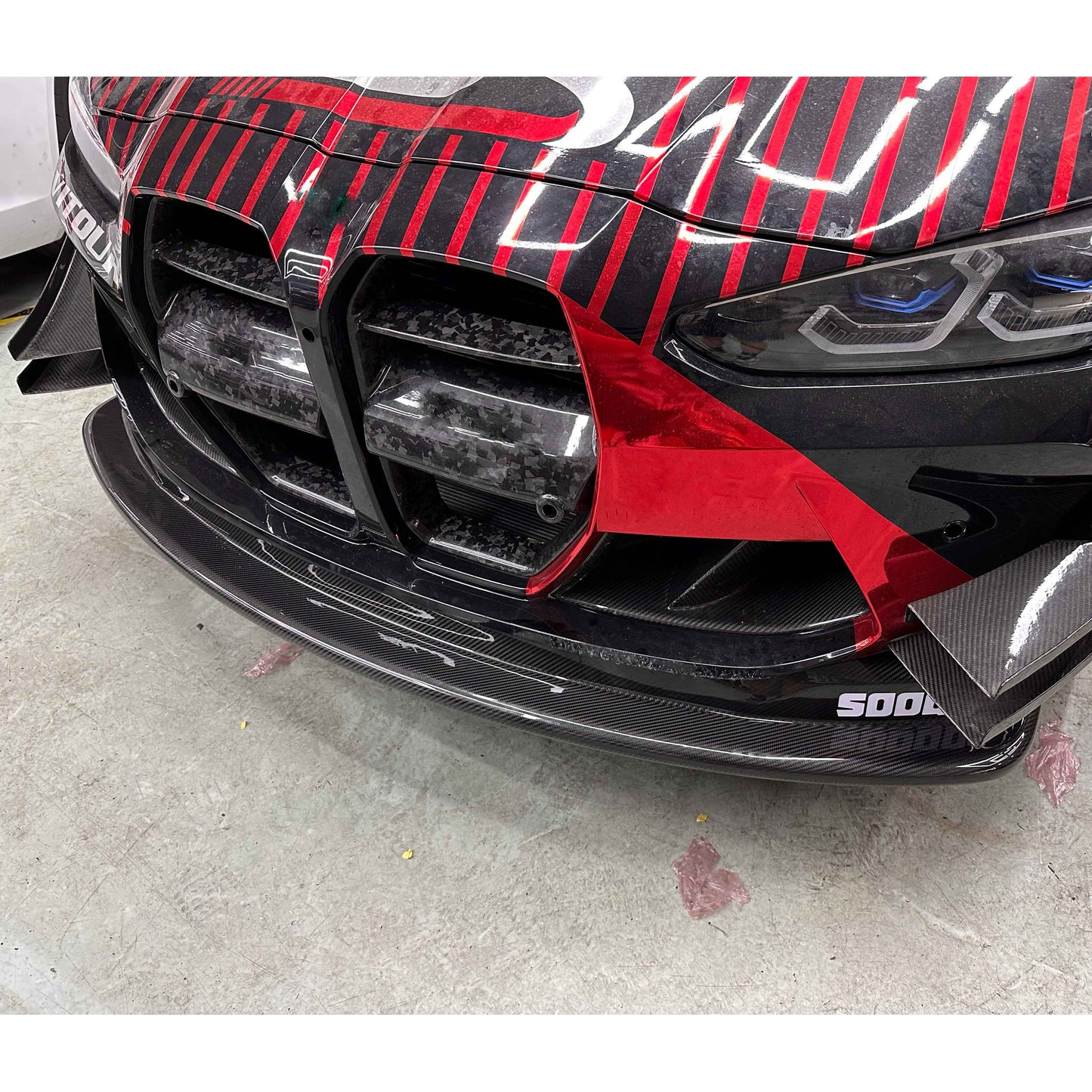 Dry Carbon Frontlippe "GT4 Style" für BMW M3 G80 G81 / M4 G82 G83