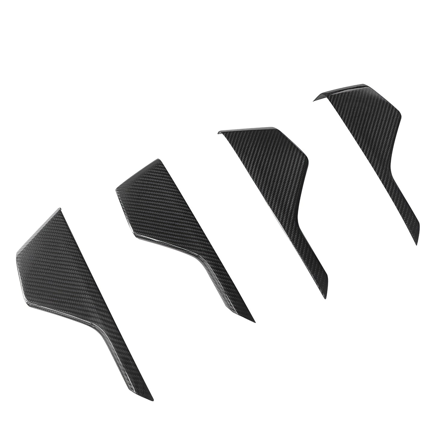 Dry Carbon Mittelkonsolen Set für BMW X6 G06 LCI / X6M F96 LCI (10-teilig)