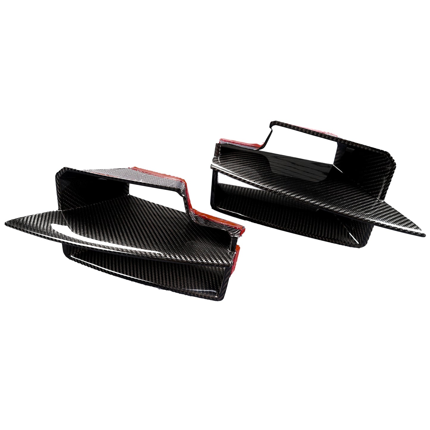 Dry Carbon Lufteinlässe "KB Design" für BMW M2 G87 + G87 LCI