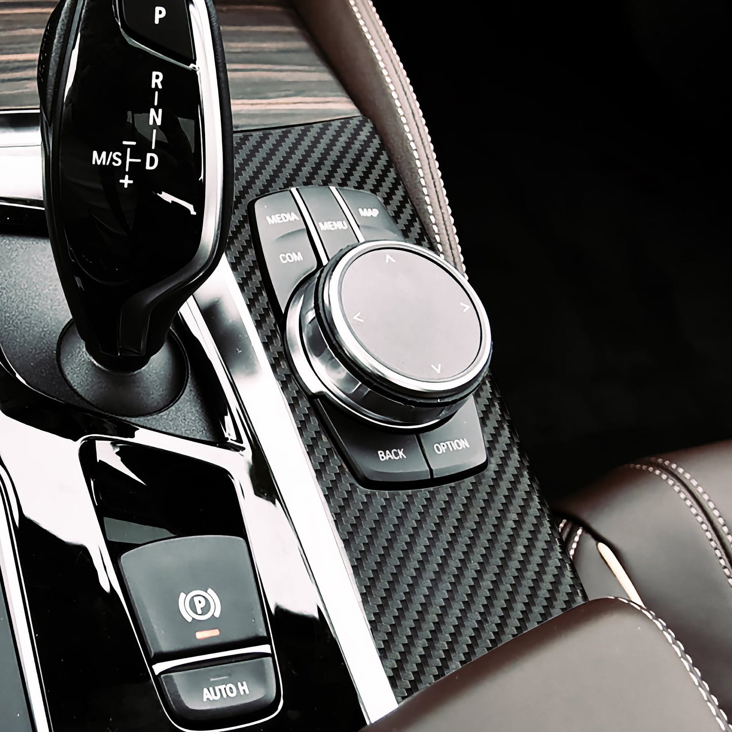 Dry Carbon Lange Mittelkonsole für BMW 5er G30 G31 6er G32 M5 F90
