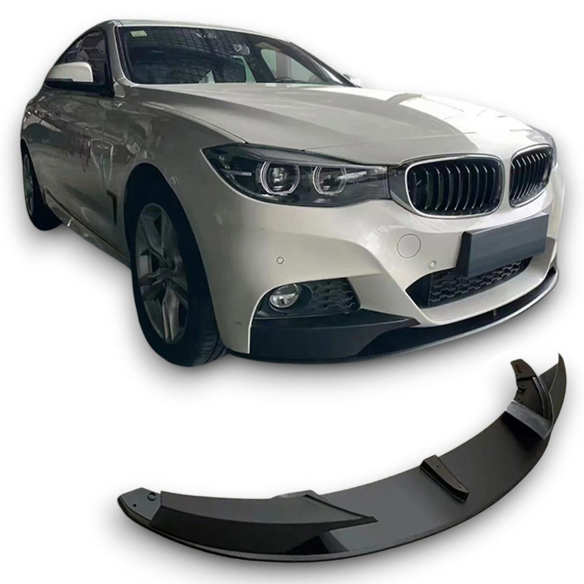 Frontspoiler Splitter Spoilerlippe hochglanz schwarz für BMW 3er GT F34 M-Sport