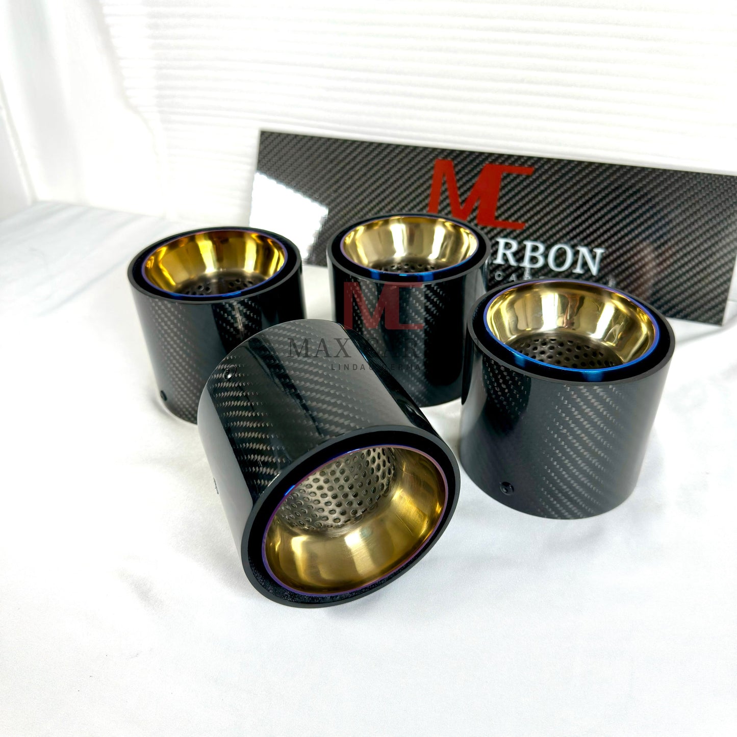Carbon Endrohrblenden für BMW M2 M3 M4 - G8X