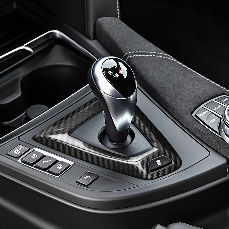 Dry Carbon Schaltknauf Mittelkonsole Blenden für BMW M2C F87 M3 F80 M4 F82 F83