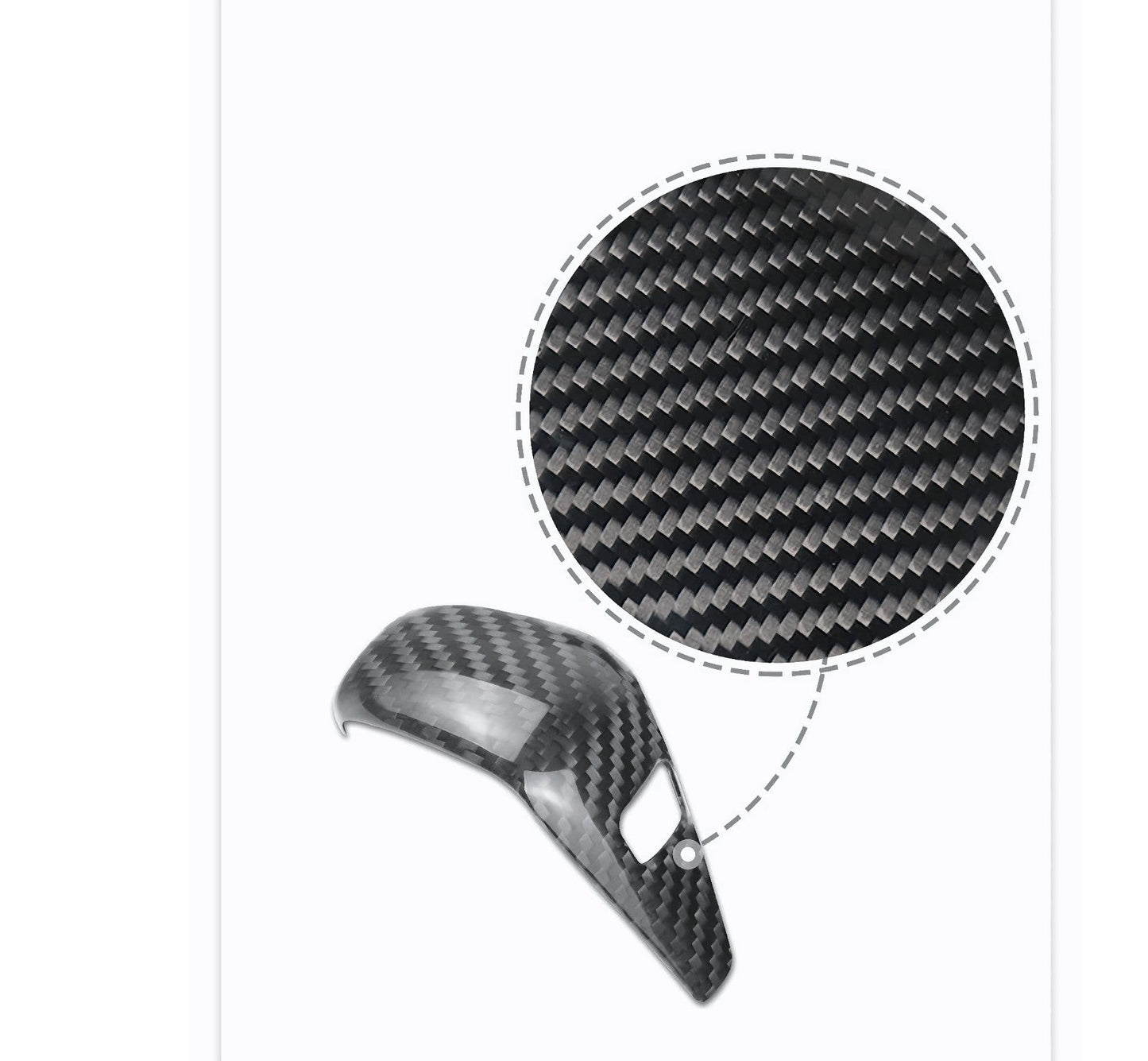 DRY CARBON Schaltknauf Shift Blenden Trim für BMW 1er F40 2er F44 3er G20 G21 4er G22 G23 G26 Z4 G29 X1 F48 X2 F39 X3 G01 X4 G02