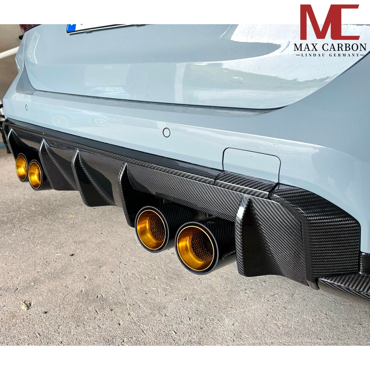 Dry Carbon Heckdiffusor "SPORT-Style" für BMW M3 G80 G81 / M4 G82 G83 inkl. LCI