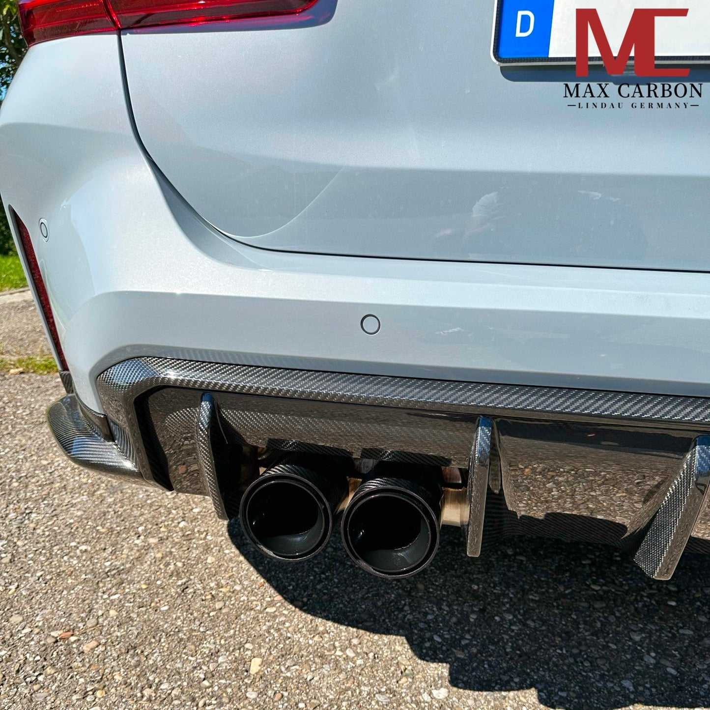 Dry Carbon Heckdiffusor "SPORT-Style" für BMW M3 G80 G81 / M4 G82 G83 inkl. LCI