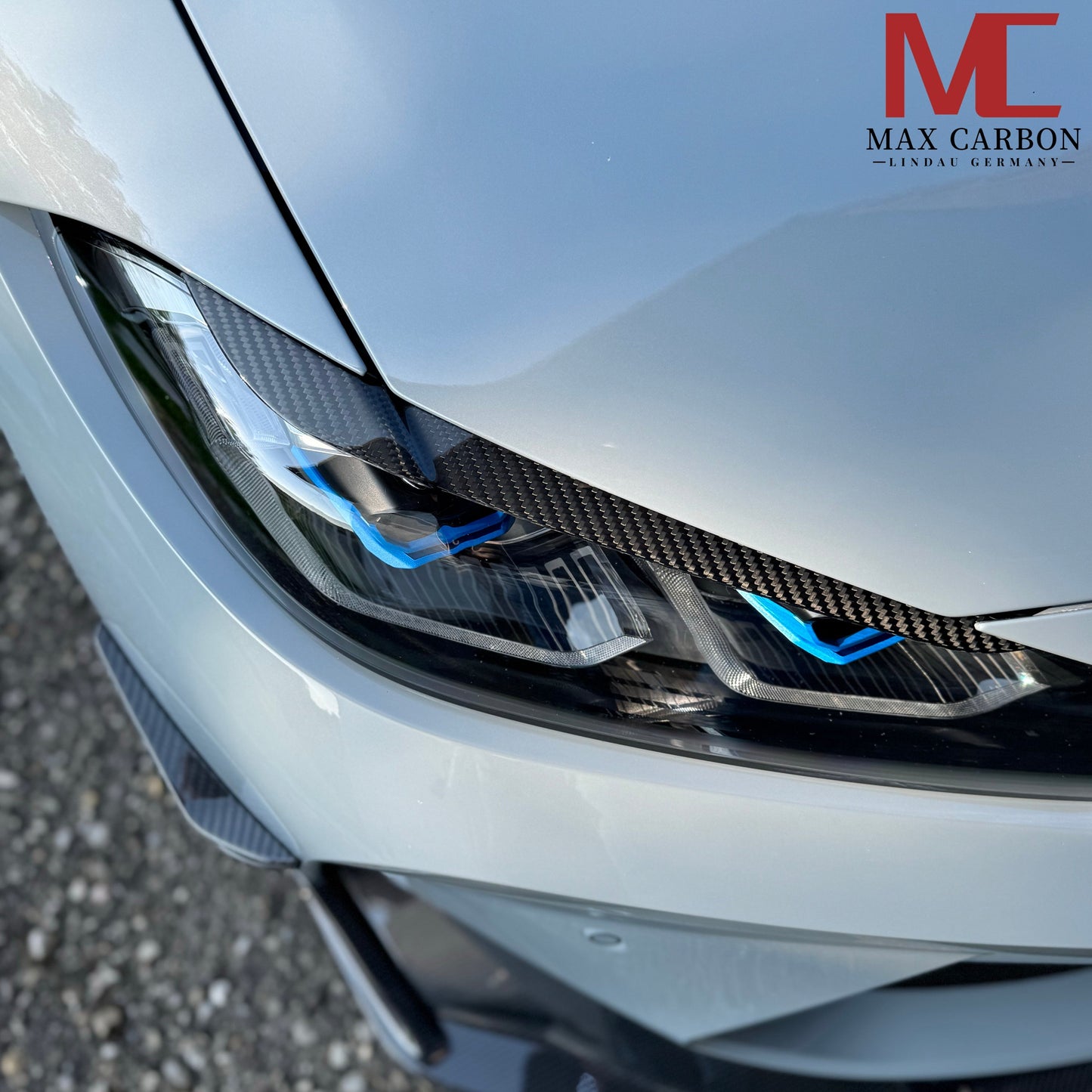 Dry Carbon Scheinwerfer Cover für BMW M3 G80 G81 / M4 G82 G83 G22 G23 G26