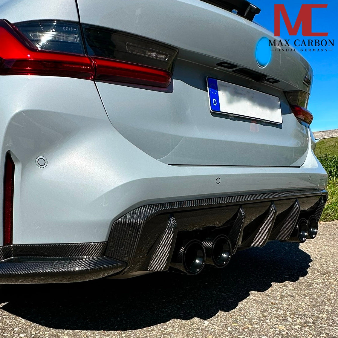 Dry Carbon Heckdiffusor "SPORT-Style" für BMW M3 G80 G81 / M4 G82 G83 inkl. LCI