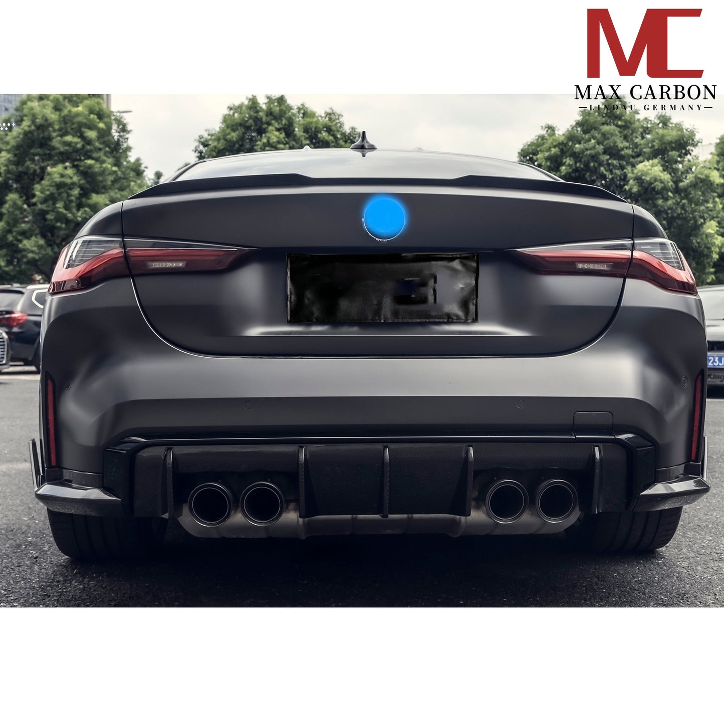 Dry Carbon Heckspoiler "Ducktail" OEM-Style für BMW M3 G80 / 3er G20