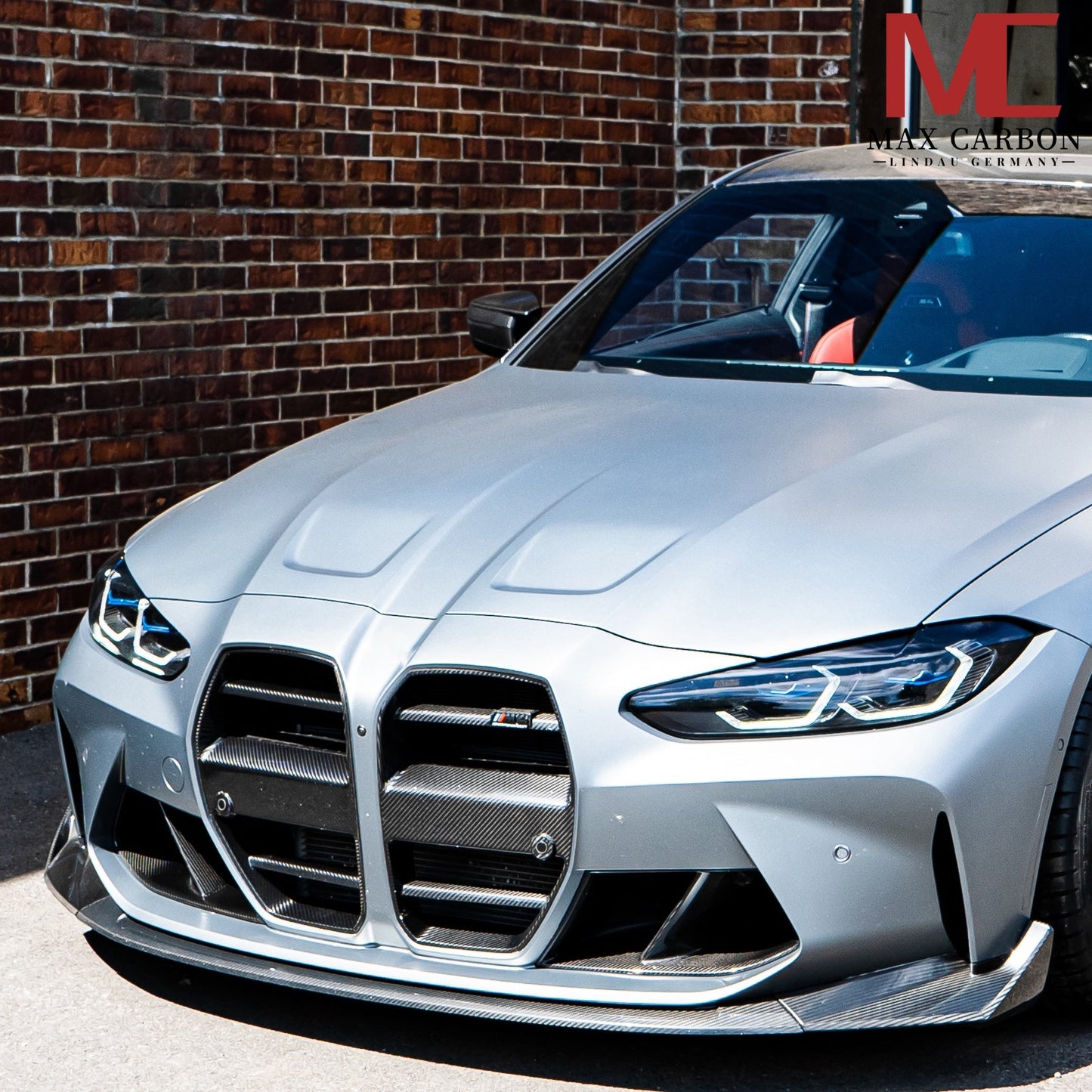 Dry Carbon Frontlippe für BMW M3 G80 G81 / M4 G82 G83 - V CSL