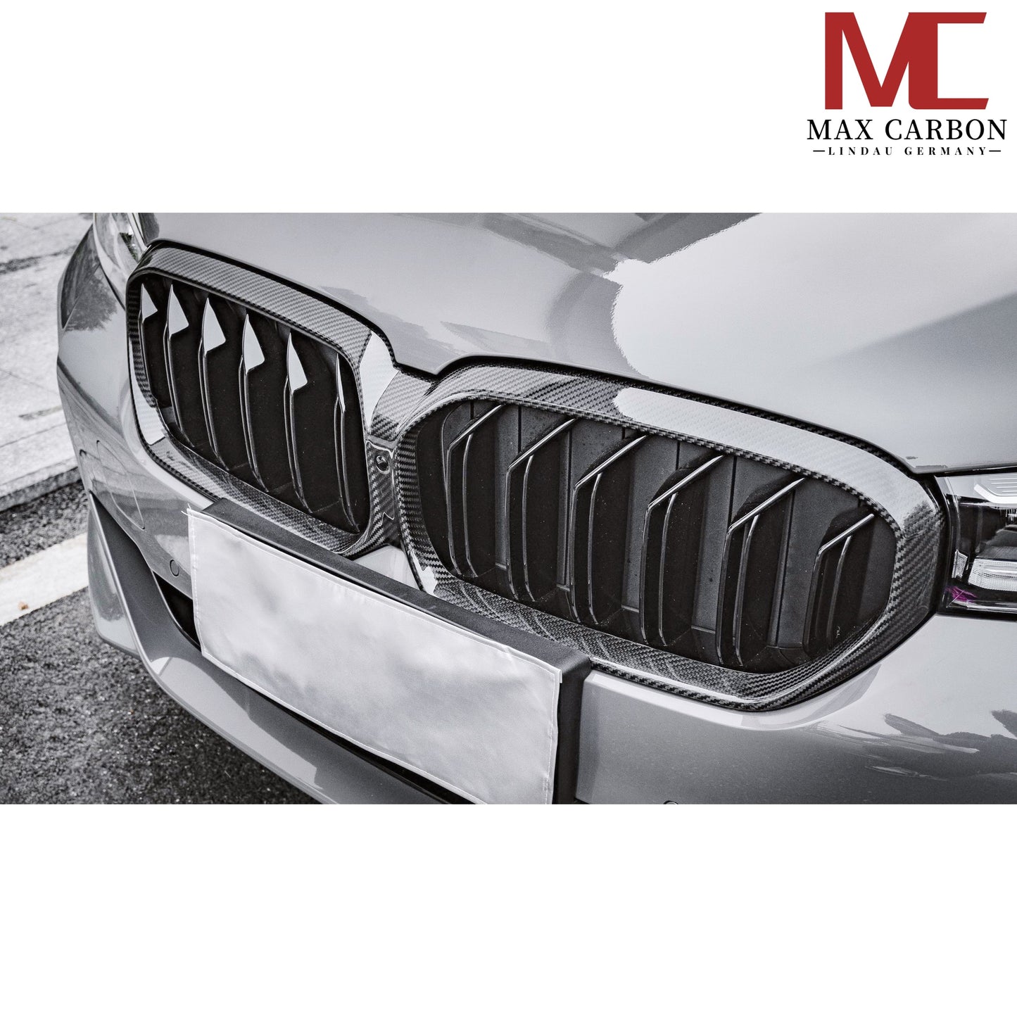 Dry Carbon Kühlergrill Nieren für BMW M5 F90 LCI + Competition / 5er G30 G31 LCI