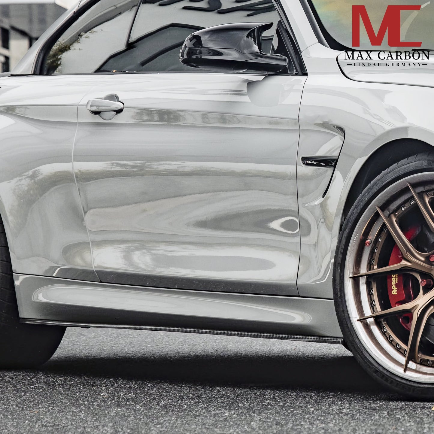 Dry Carbon Seitenschweller MP-Style für BMW M3 F80 / M4 F82 F83