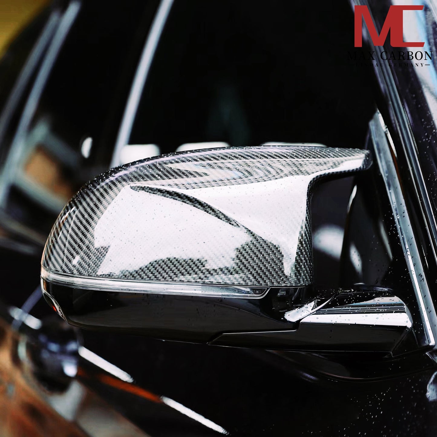 Dry Carbon Spiegelkappen für BMW X3M X4M X5M X6M (F97 F98 F95 F96)