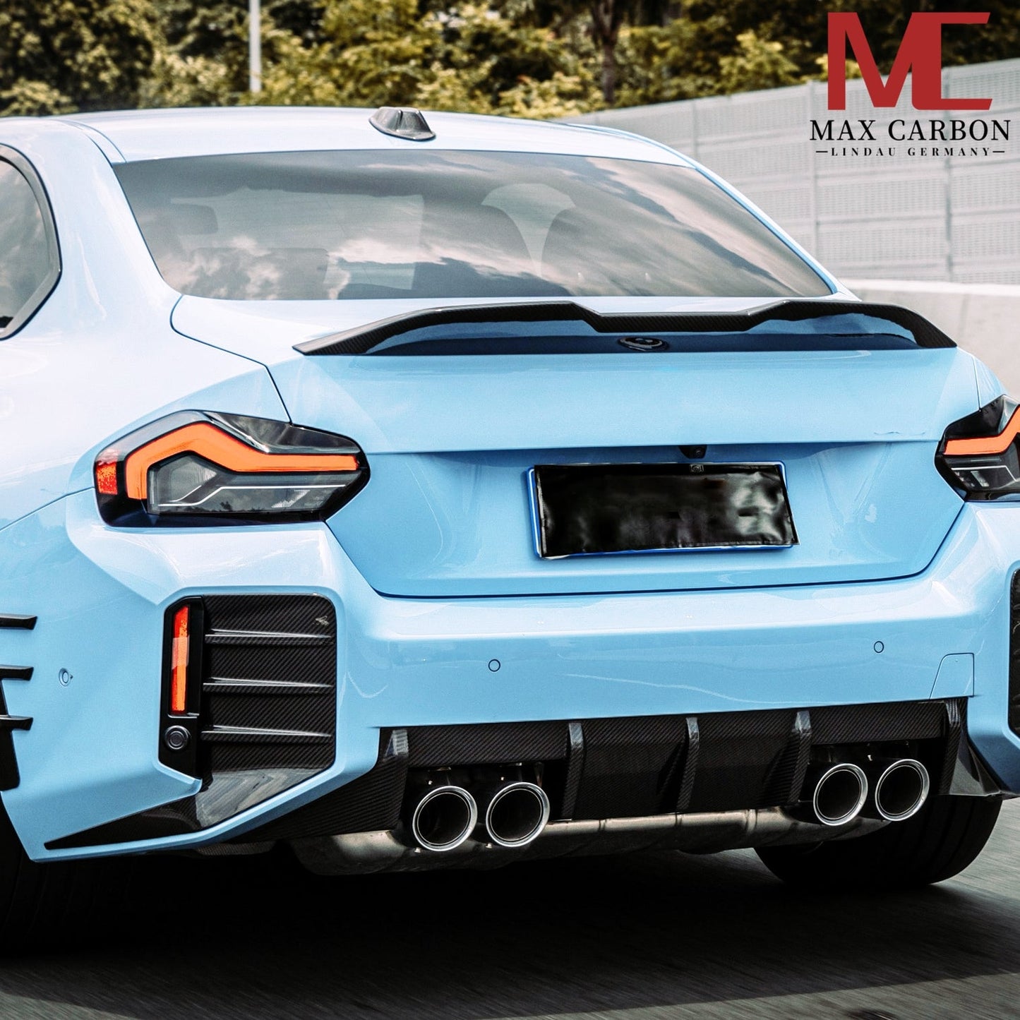 Dry Carbon Heckddiffusor V1 für BMW M2 G87