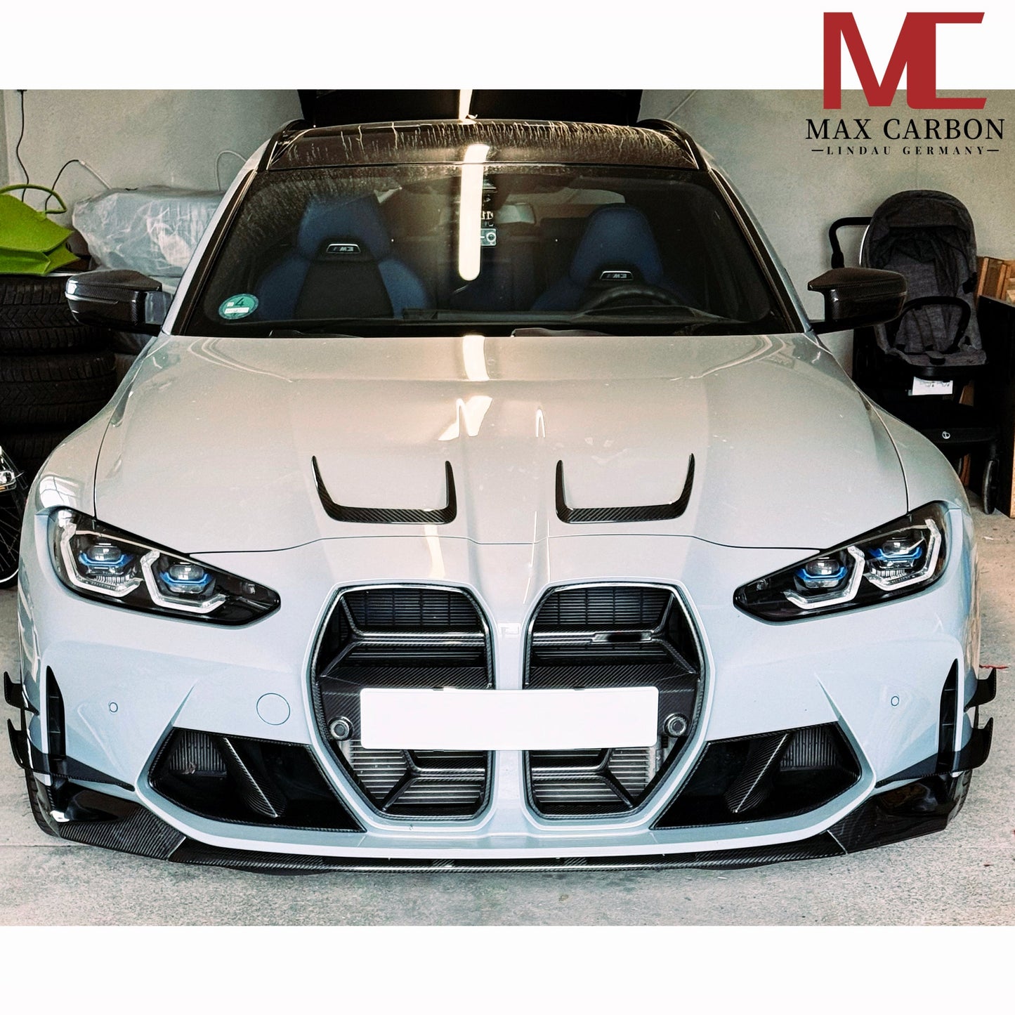 Dry Carbon Front Canards für BMW M3 G80 G81 / M4 G82 G83 - VVS