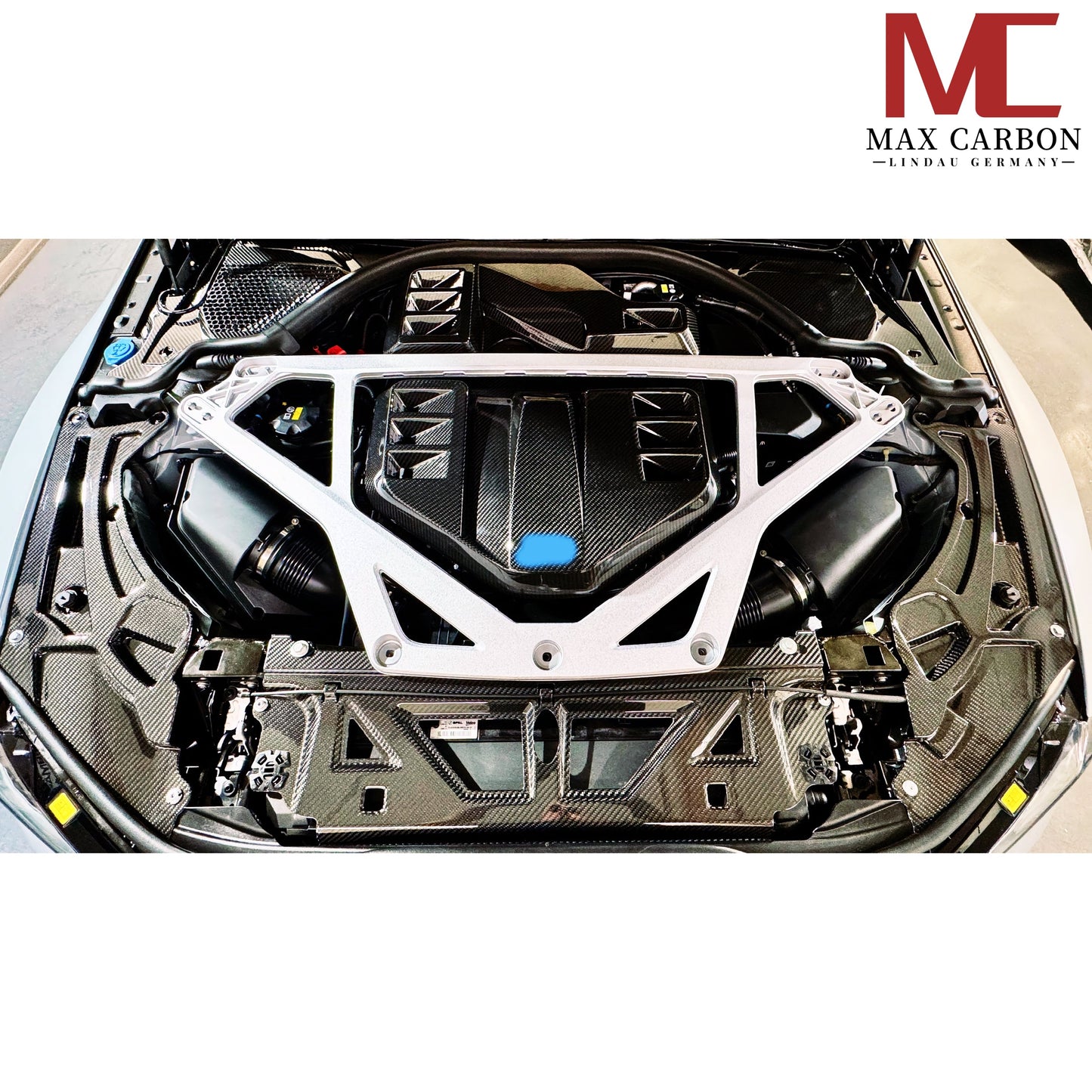 Dry Carbon Motorabdeckung (Groß) für BMW M2 G87 / M3 G80 G81 / M4 G82 G83
