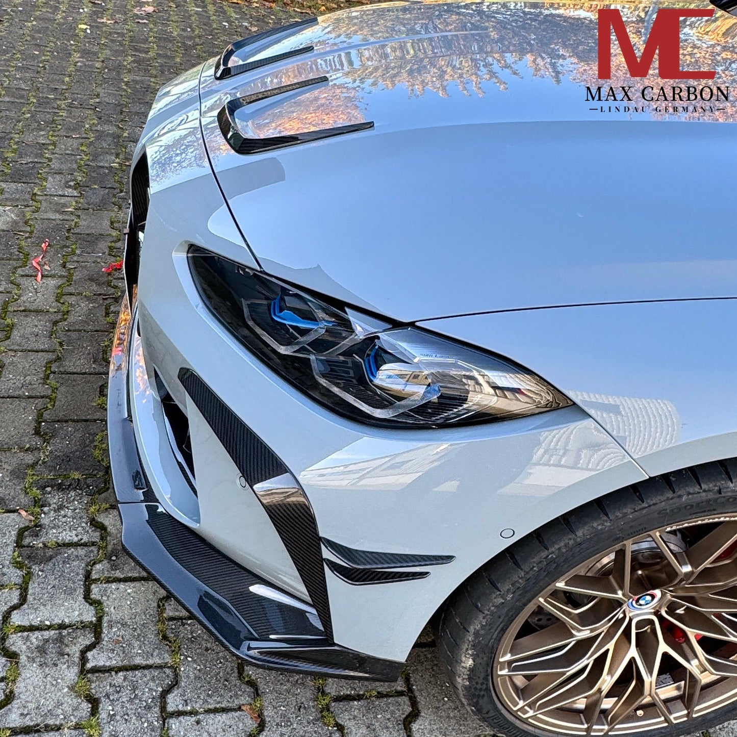 Dry Carbon Frontansatz "L-Form" für BMW M3 G80 G81 / M4 G82 G83