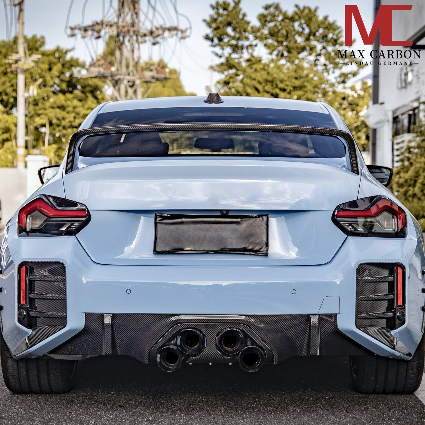 Dry Carbon Heckdiffusor für BMW M2 G87 inkl. LCI