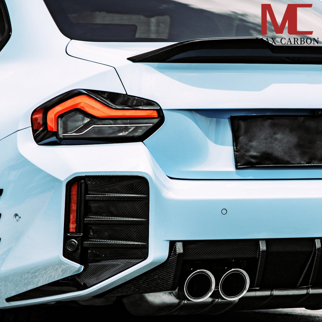 Dry Carbon Heckansatz für BMW M2 G87