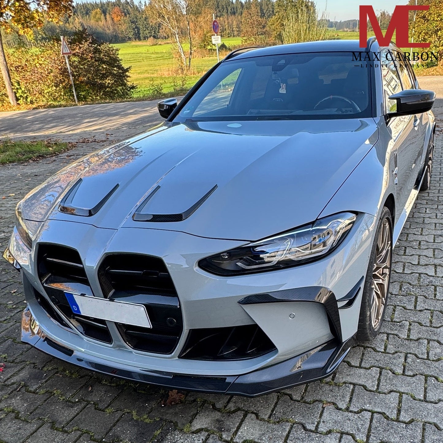 Dry Carbon Frontansatz "L-Form" für BMW M3 G80 G81 / M4 G82 G83