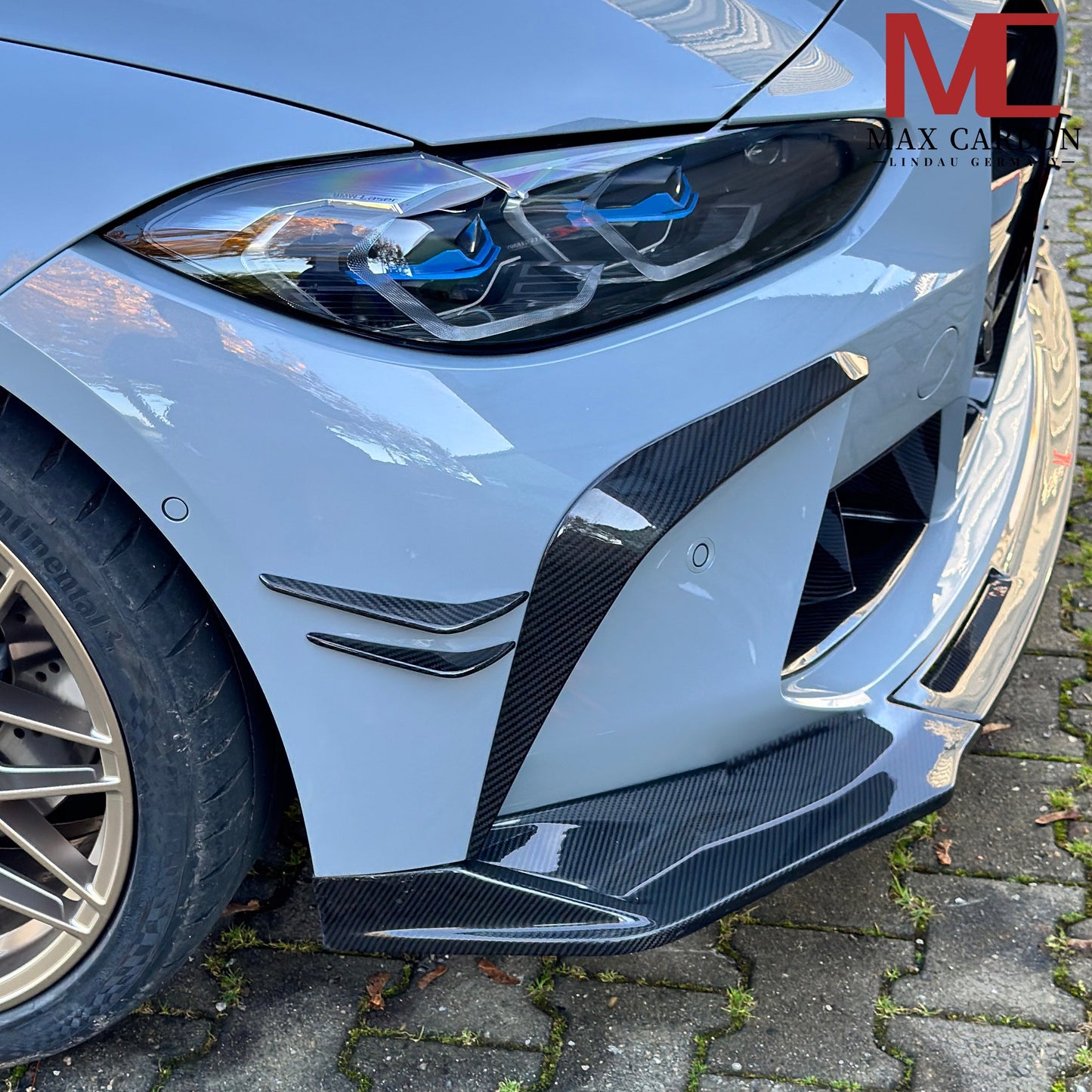 Dry Carbon Frontansatz "L-Form" für BMW M3 G80 G81 / M4 G82 G83