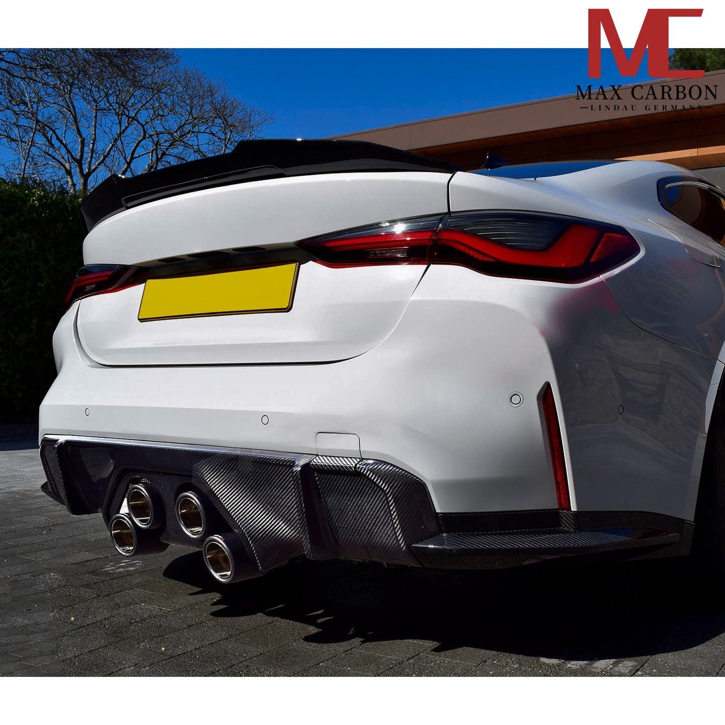 Dry Carbon Heckdiffusor "Performance Style" für BMW M3 G80 G81 / M4 G82 G83 inkl. LCI