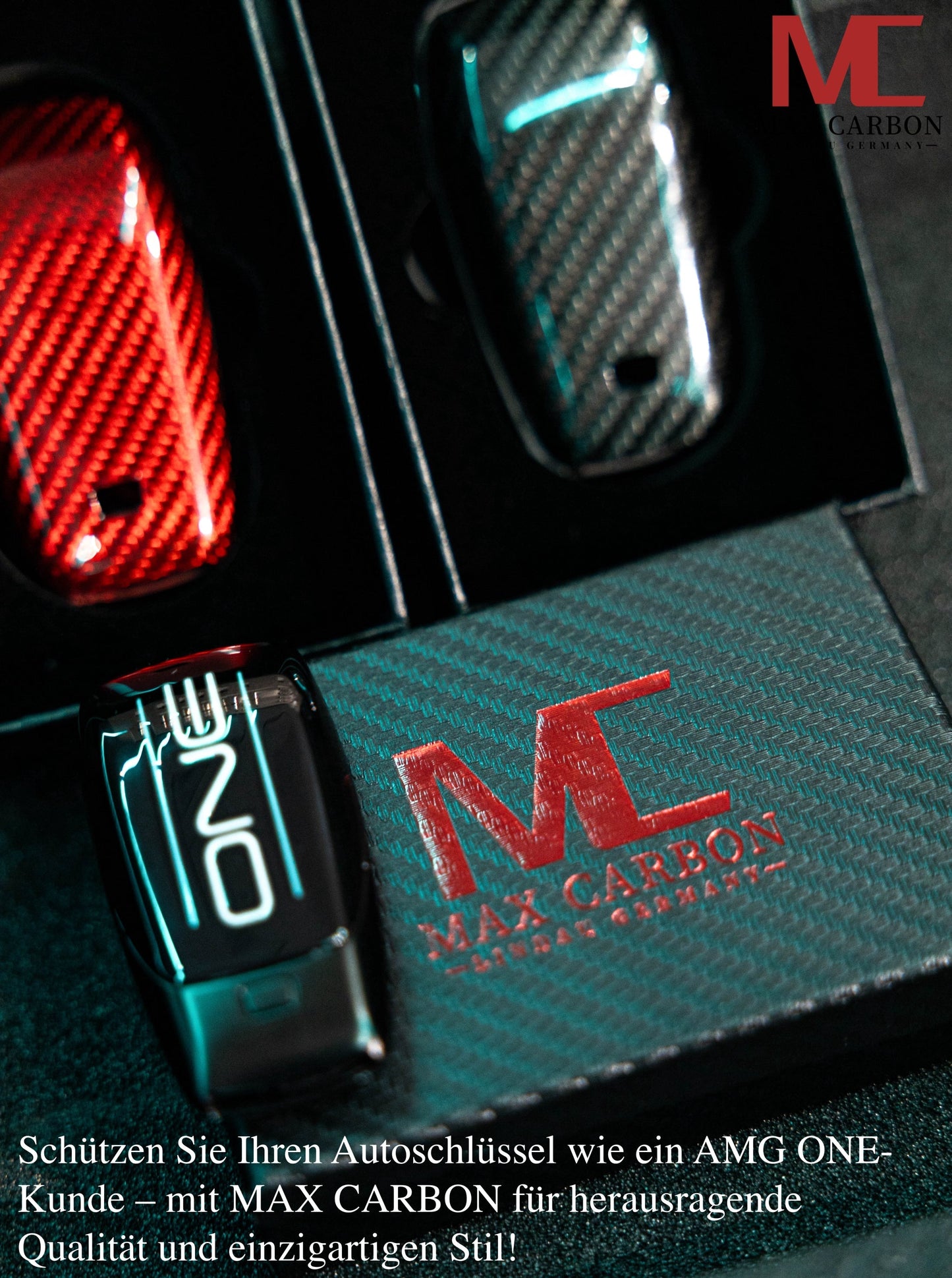 Dry Carbon Schlüssel Cover "Display Key" für BMW + BMW M