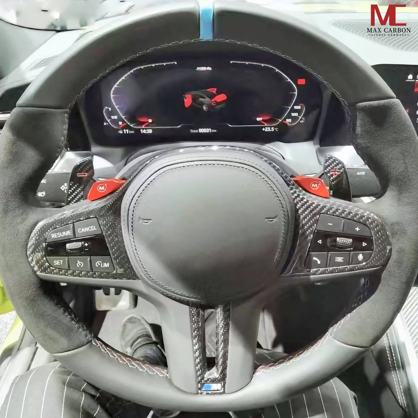 Dry Carbon Schaltwippen für BMW M2 M3 M4 M5 M8 X3M X4M X5M X6M XM X7