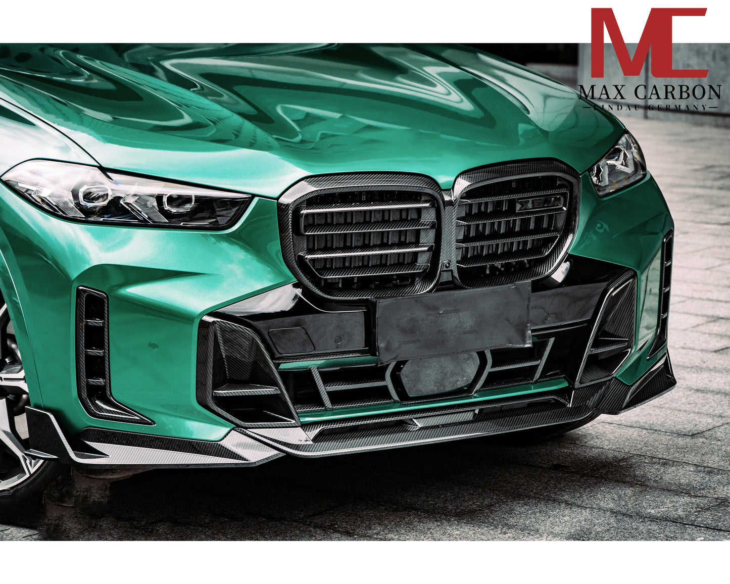 Dry Carbon Kühlergrill Nieren für BMW X5 G05 LCI