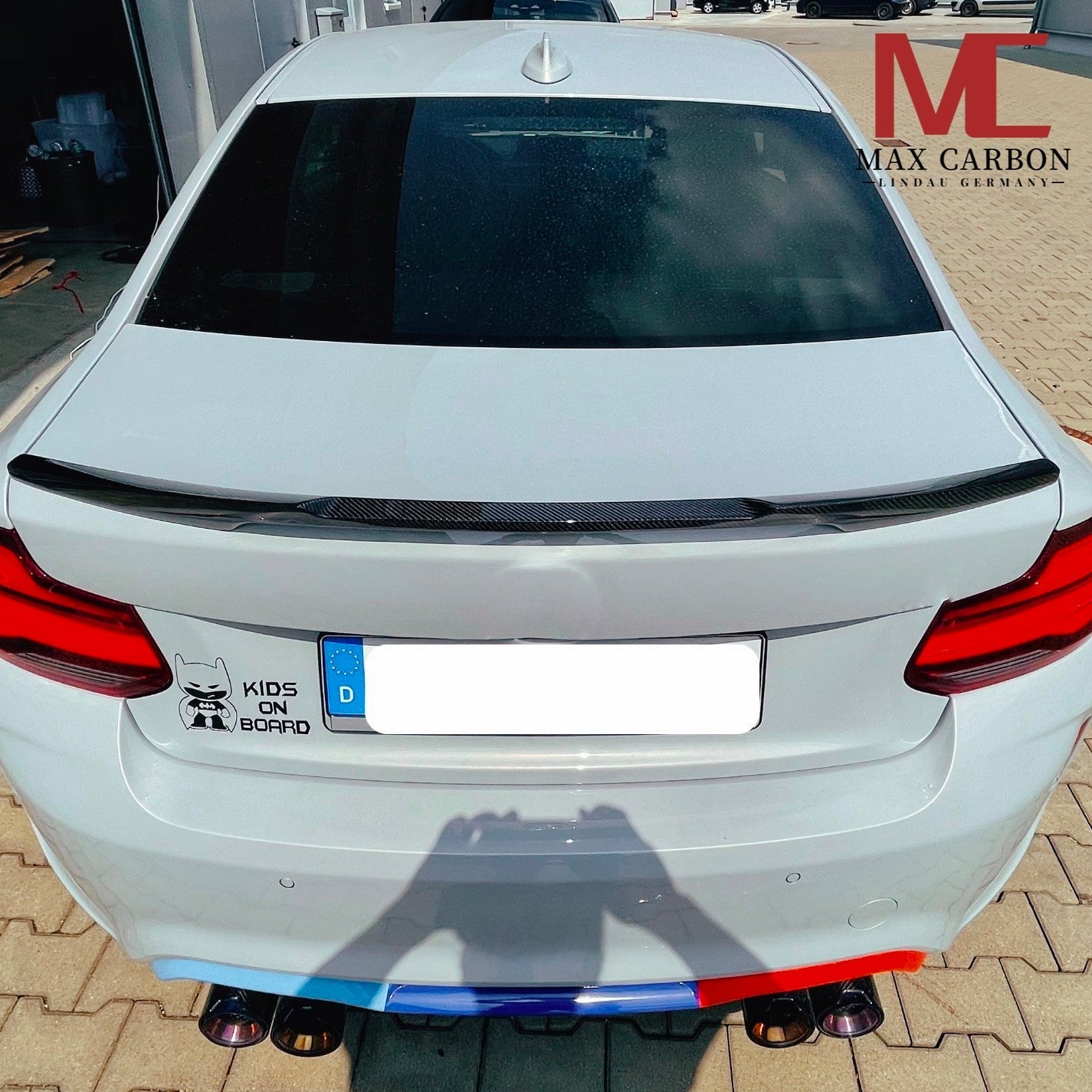 Dry Carbon Heckspoiler "Ducktail" CS-Style für BMW M2 F87 / 2er F22