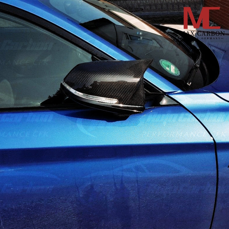 Dry Carbon Spiegelkappen für BMW F20 F21 F22 F23 F30 F31 F32 F33 F36 F87 M2