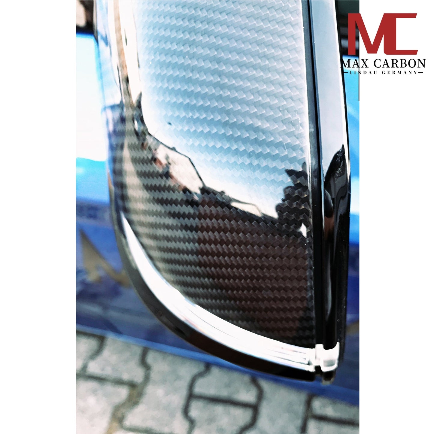 Dry Carbon Spiegelkappen für BMW F20 F21 F22 F23 F30 F31 F32 F33 F36 F87 M2
