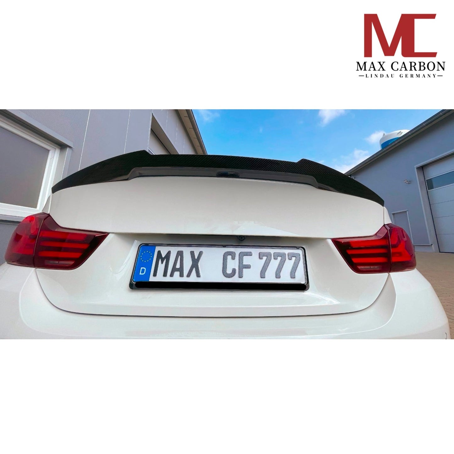 Dry Carbon Heckspoiler "Ducktail" für BMW 4er F32