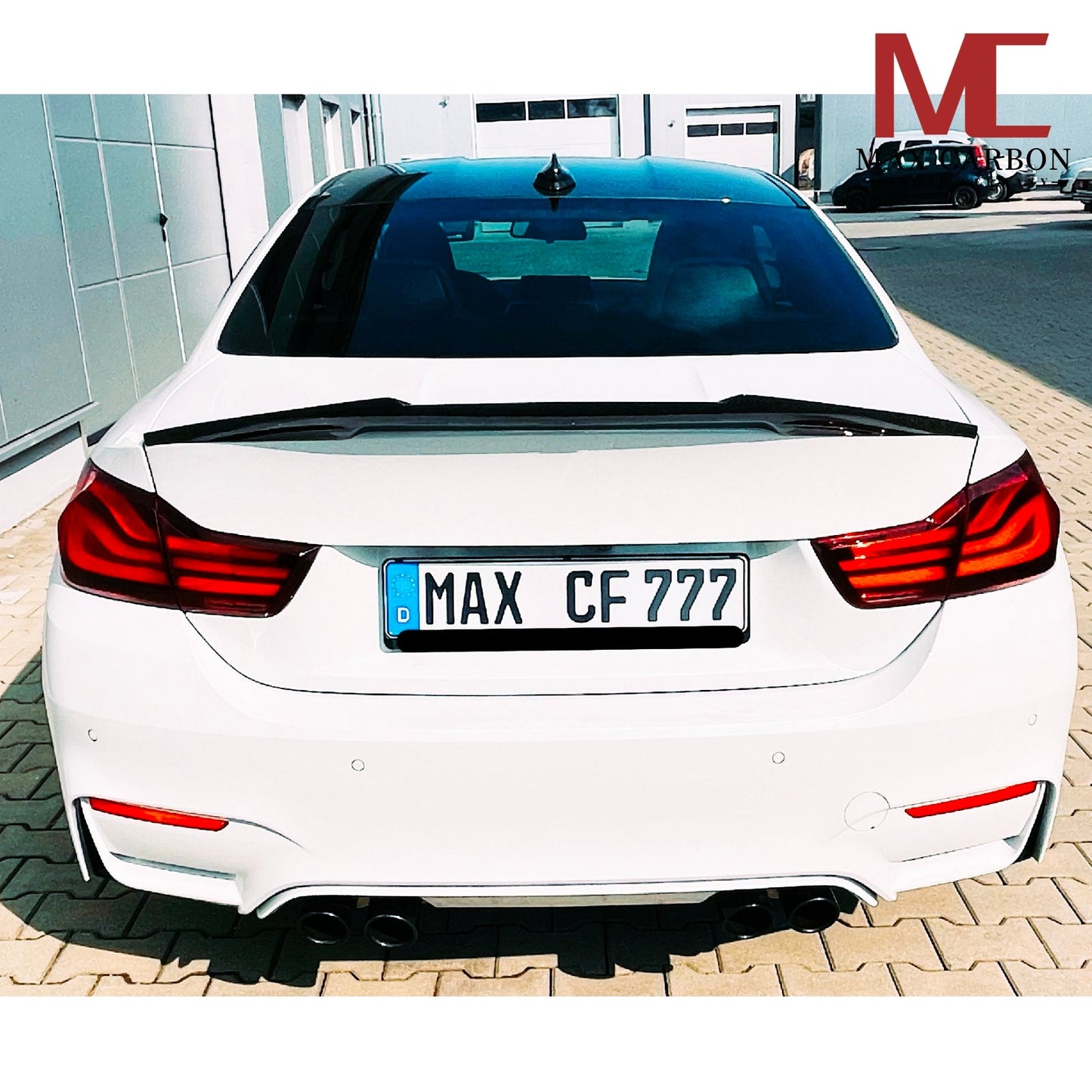 Dry Carbon Heckspoiler "Ducktail" für BMW 4er F32