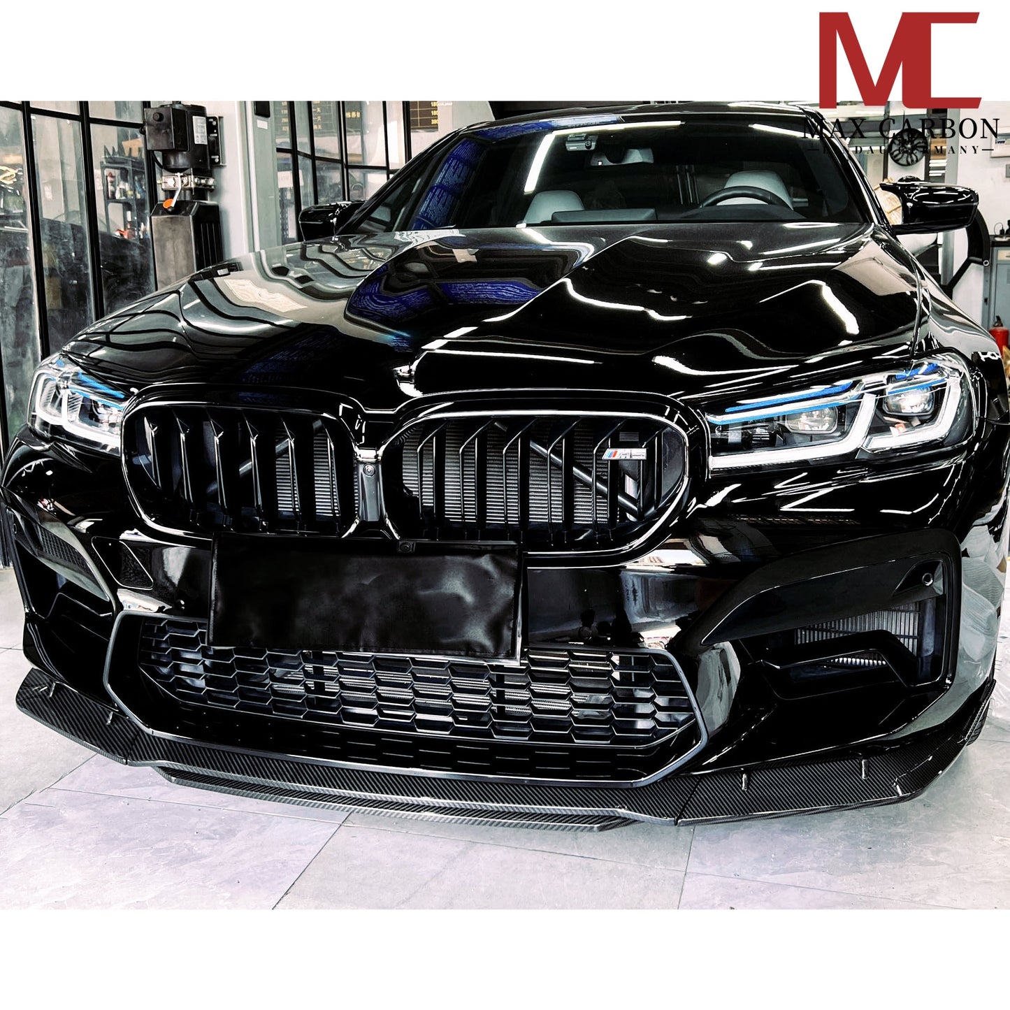 Dry Carbon Frontlippe für BMW M5 F90 - Pre LCI