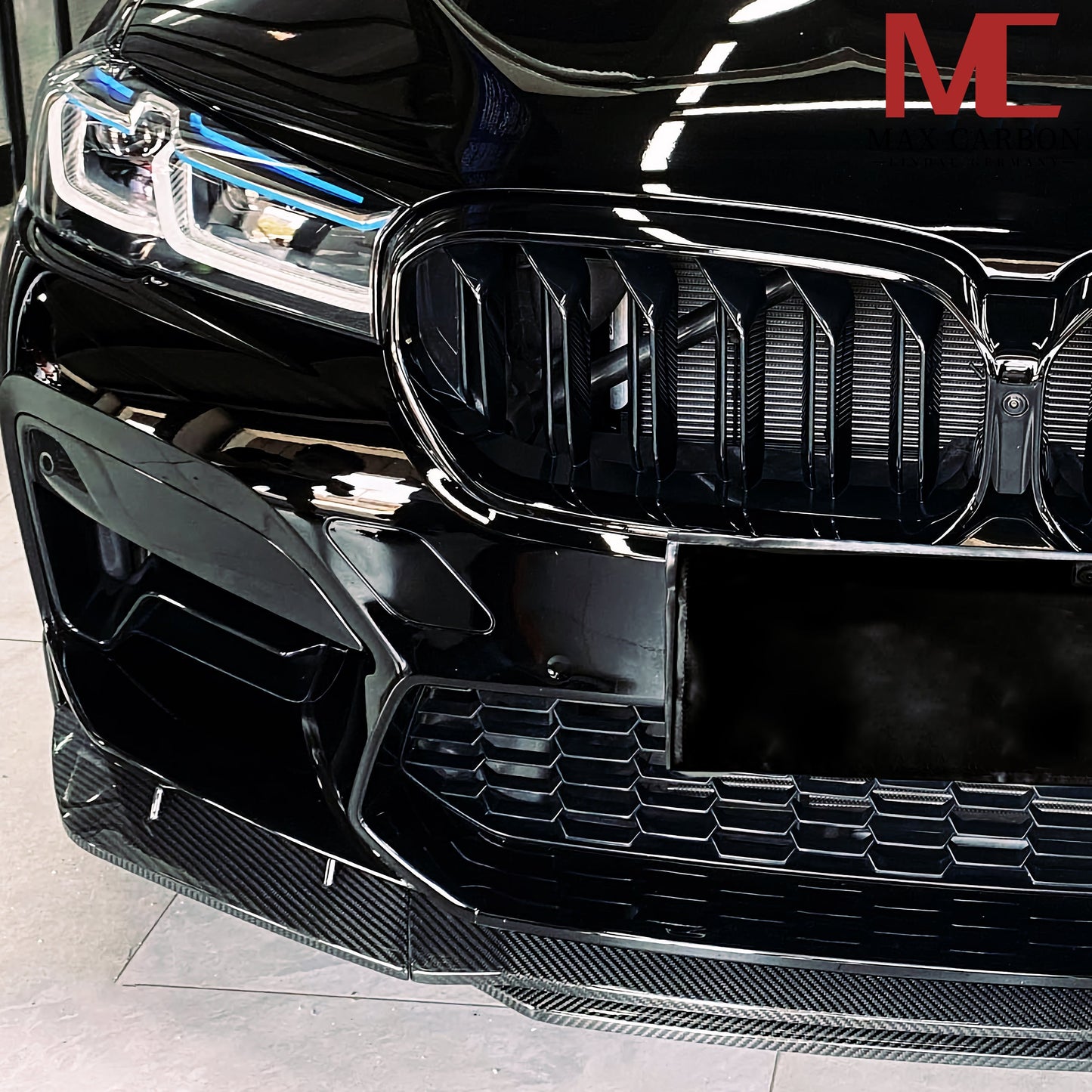Dry Carbon Frontlippe für BMW M5 F90 - Pre LCI