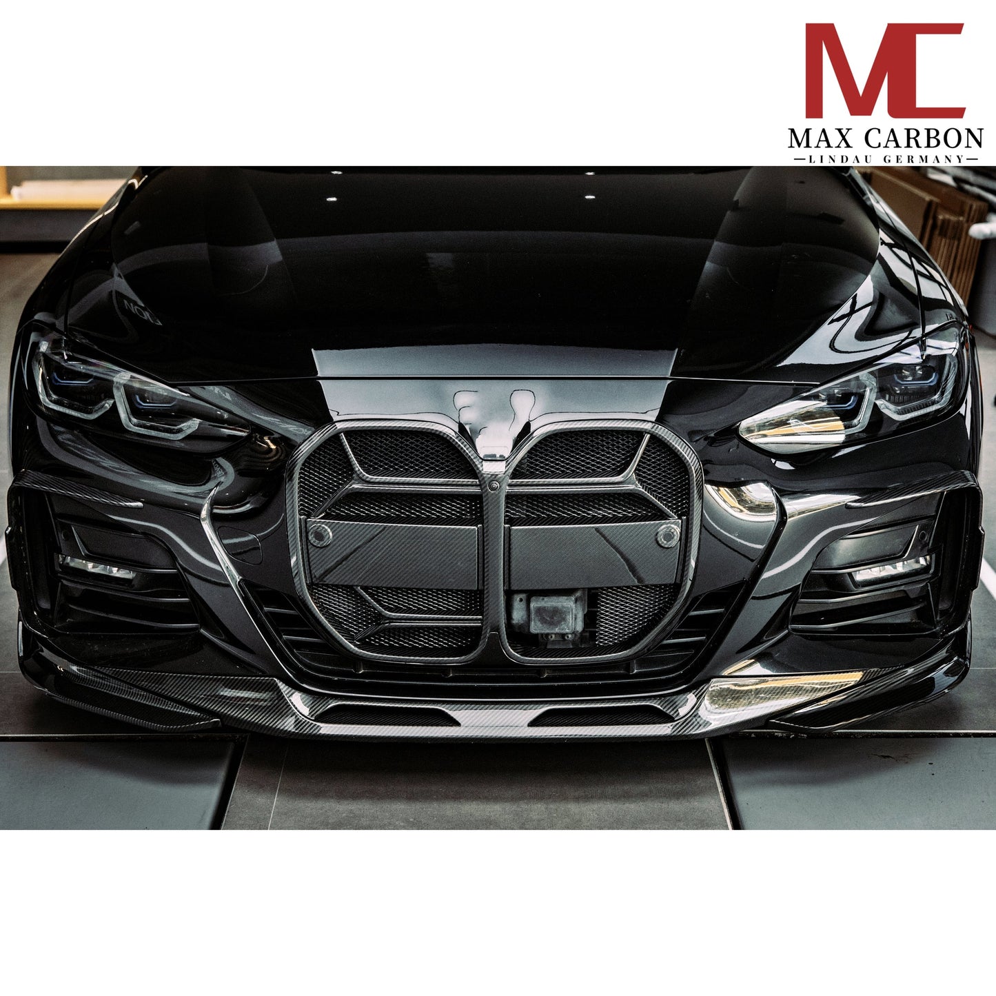 Dry Carbon Kühlergrill für BMW 4er i4 G26