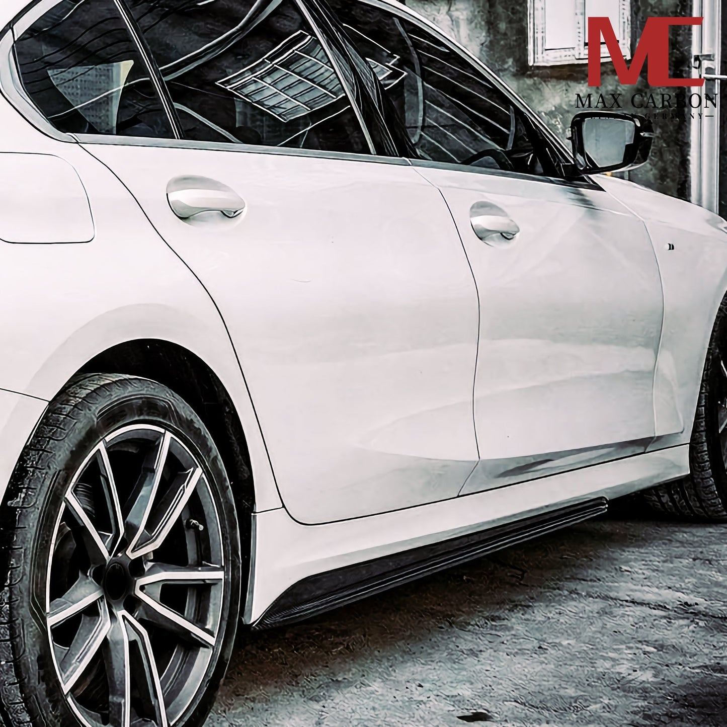Dry Carbon Seitenschweller für BMW 3er G20 G21