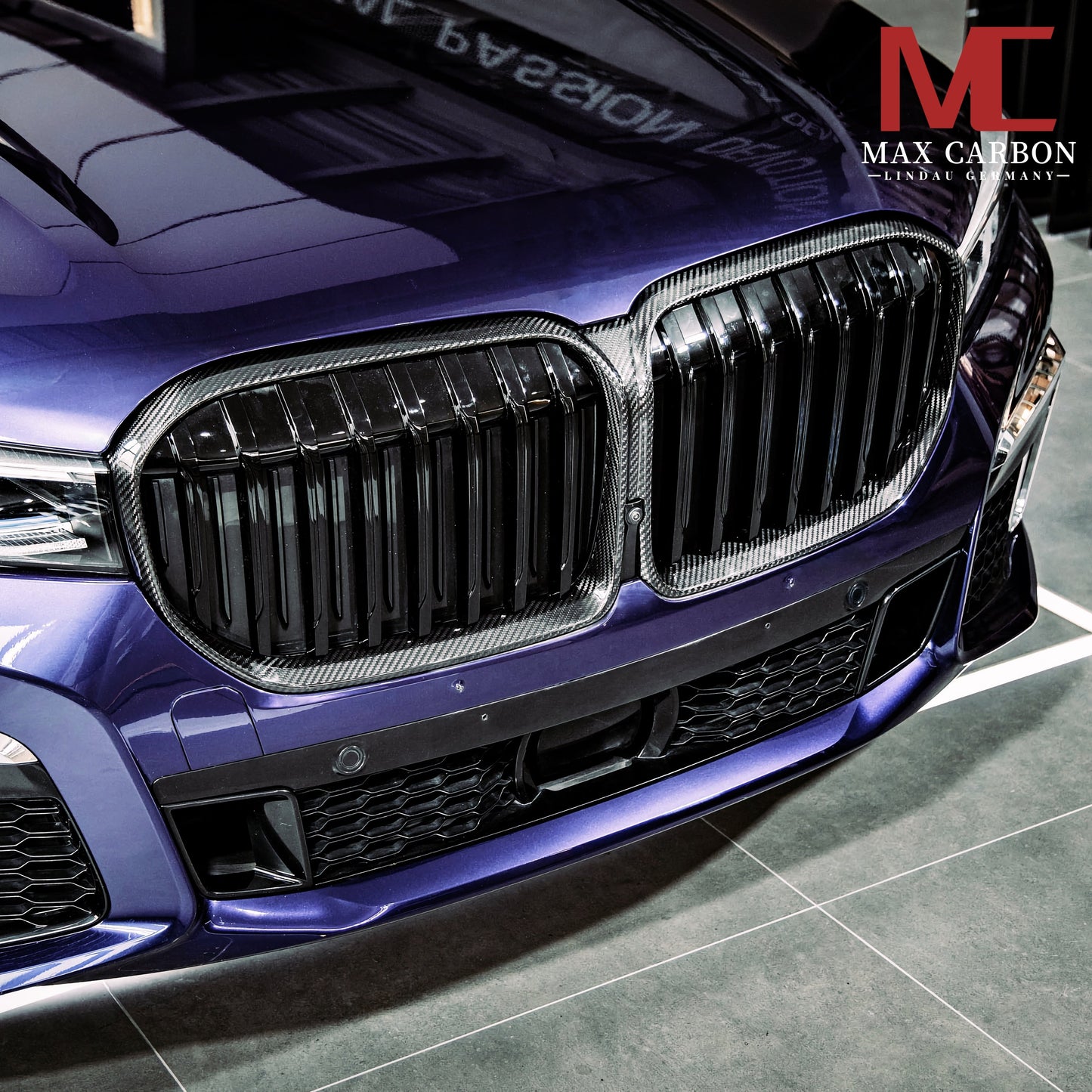 Dry Carbon Kühlergrill Nieren für BMW 7er G11 G12